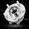 Wheel Bearing & Hub Assembly for Nissan Murano Quest (2009–2017)