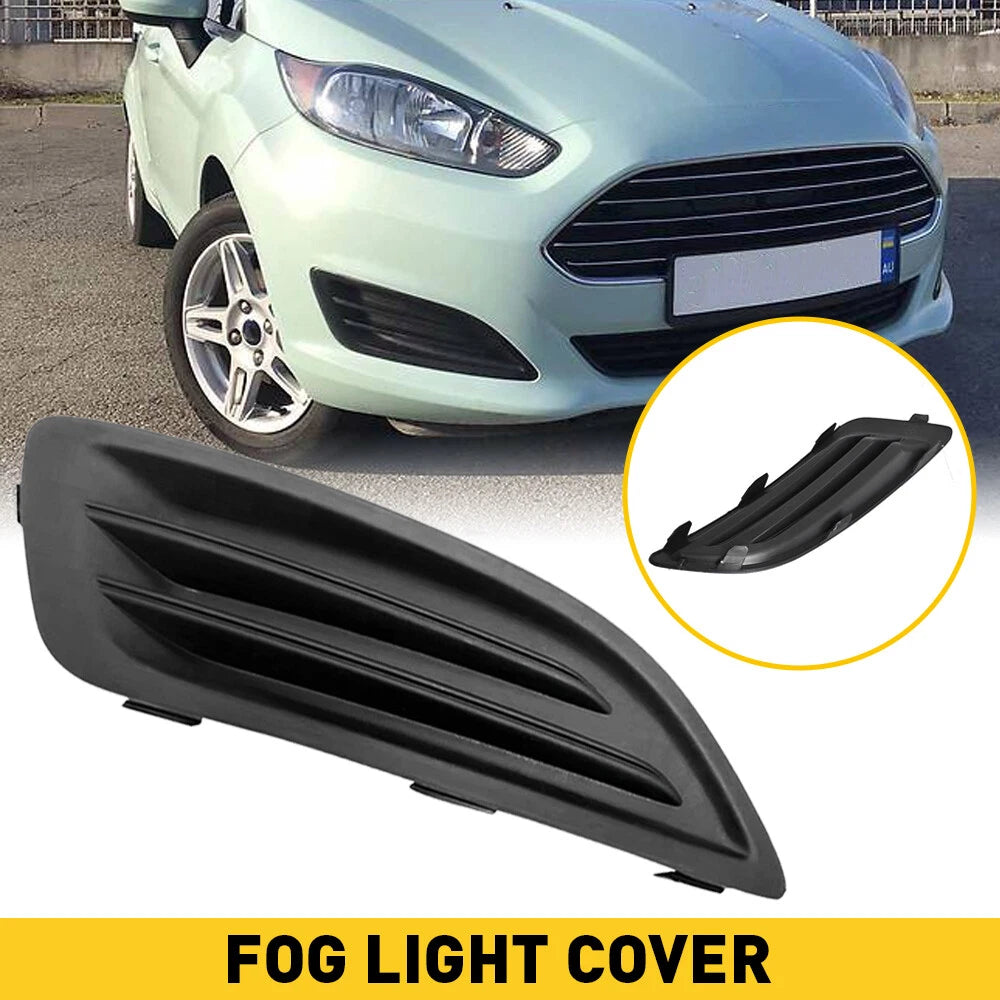 Fog Light Lamp Cover Bezel for Ford Fiesta (2014–2019) Right Side Black