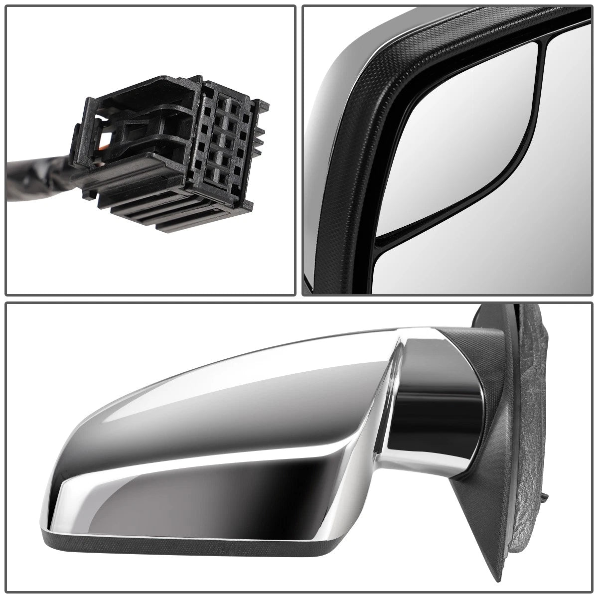 Powered Heated Driver Side Door Mirror for Equinox Terrain (2012–2015) GM1320456