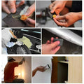 Set of 5 Waterproof Silicon Carbide Sandpaper Sheets for Automotive Use
