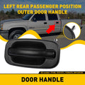Rear Drivers Side Door Handle for Chevrolet Silverado 1500 GMC Sierra (1999–2006)