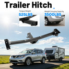 Class 3 Trailer Hitch Tow 2-Inch Receiver for Nissan Rogue (2008–2020)