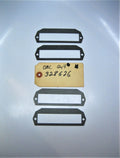 Set of 4 Leaf Plate Gaskets for Evinrude Johnson OMC 328626 (OEM)