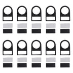 10pcs Push Button Switch Panel Labels for Universal Use (22mm)