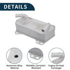 Engine Oil Cooler & Transmission Oil Cooler for Volkswagen Beetle (No. 02E409061D, 656417818365)