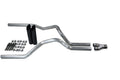Dual Exhaust Kit for Dodge Ram 1500 (1994–2003) - 2.5" Y Pipe, Black Tips