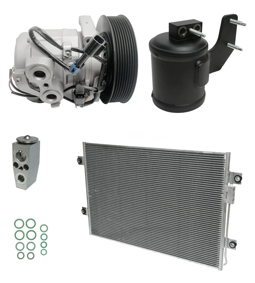 AC Compressor Kit With Condenser for Freightliner Cascadia (2013–2013)