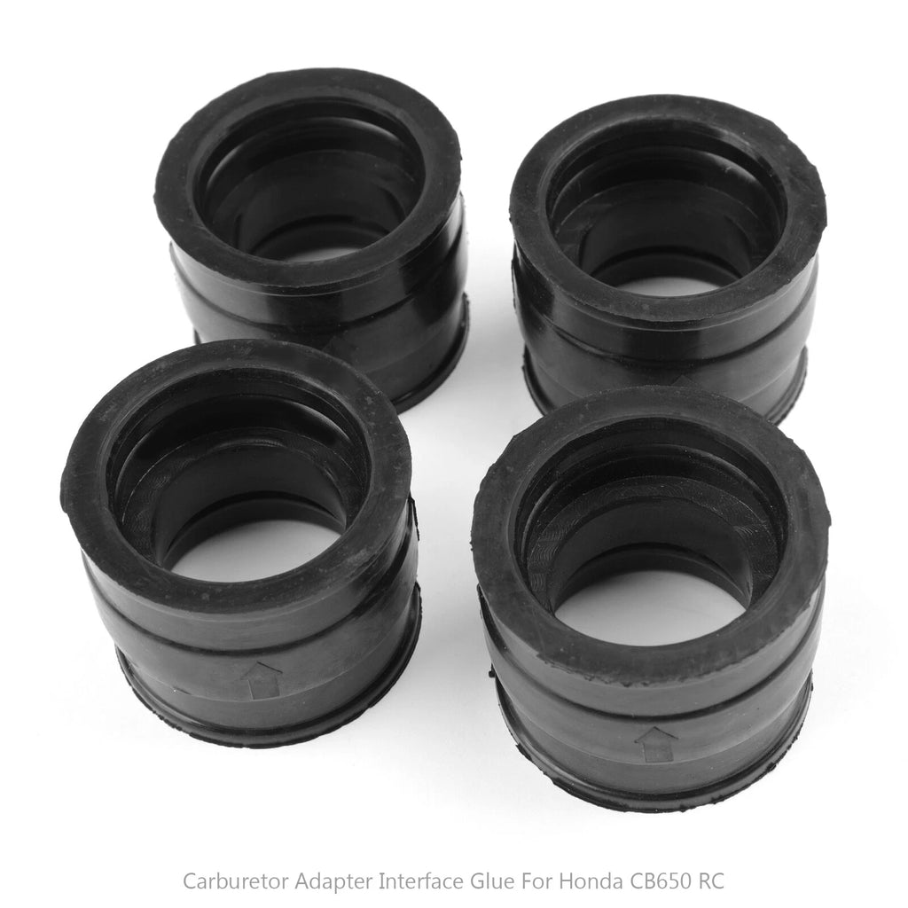 Set of 2 Carburetor Intake Boot Insulators for Honda CB650 CB650C (1979–1982)