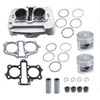 Engine Cylinder Assembly with Piston Gaskets for Honda Rebel 250 (1996-2015)