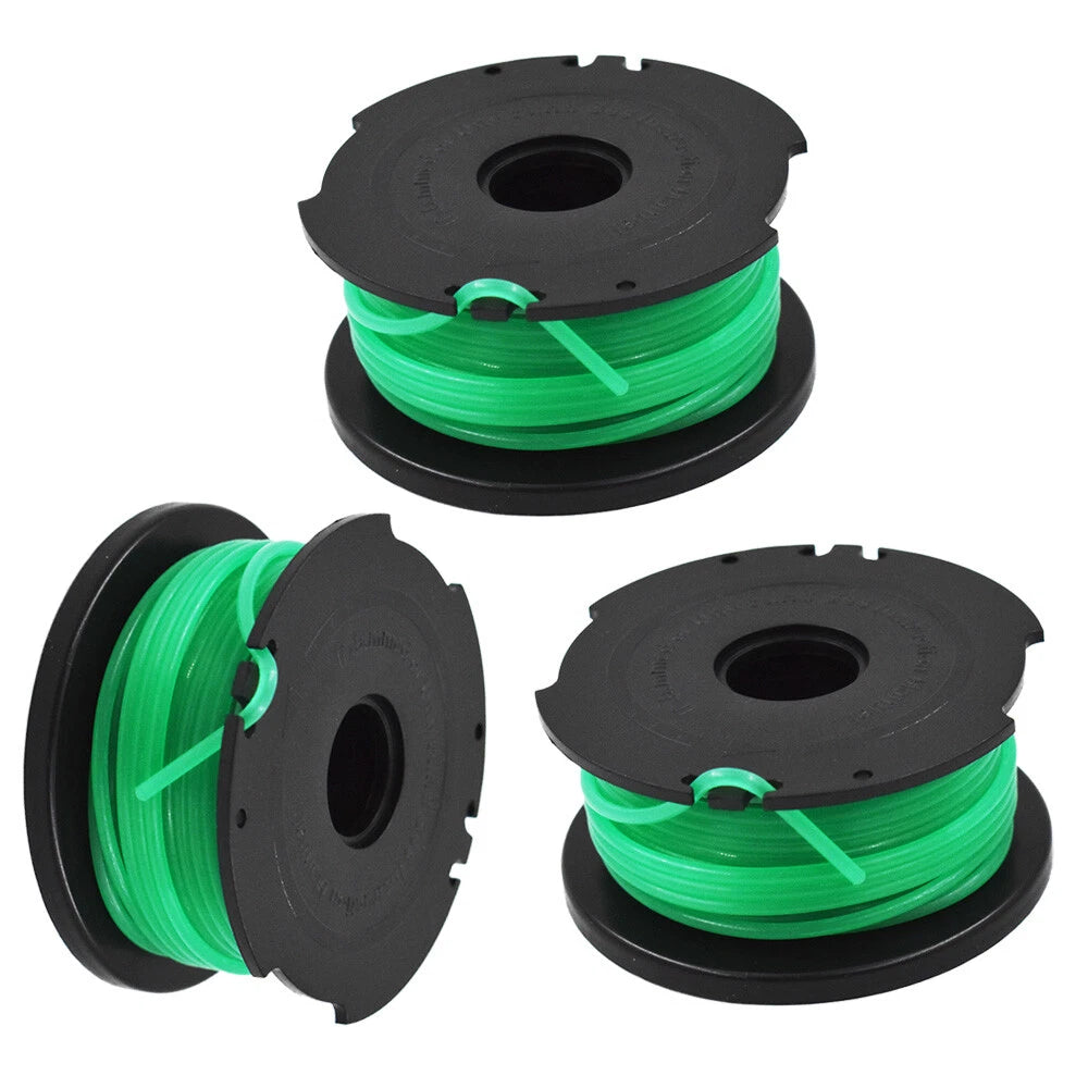 6 Pack Trimmer Spool Line Replacement for Black & Decker GH3000 (SF-080)