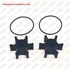 2X Nitrile Flexible Impeller Kit for Jabsco Water Pump (09-824P, 6303-0003)