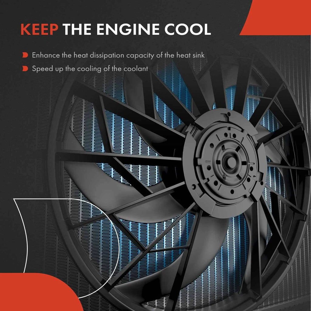 Cooling Fan Assembly for Chevrolet Camaro (2014-2015)