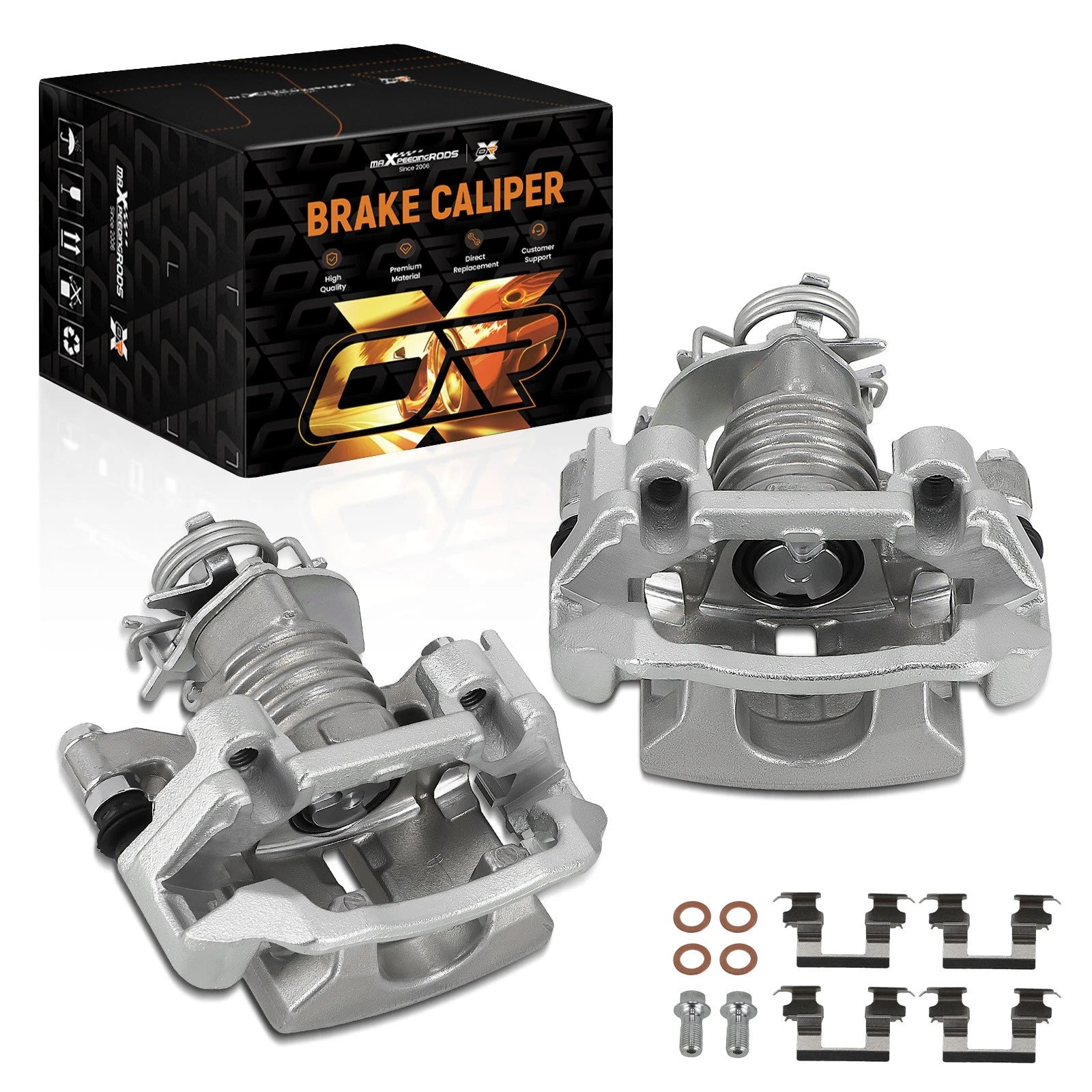 Disc Brake Caliper Rear Pair for Chevrolet HHR (2008–2010) Cobalt (2005–2008)