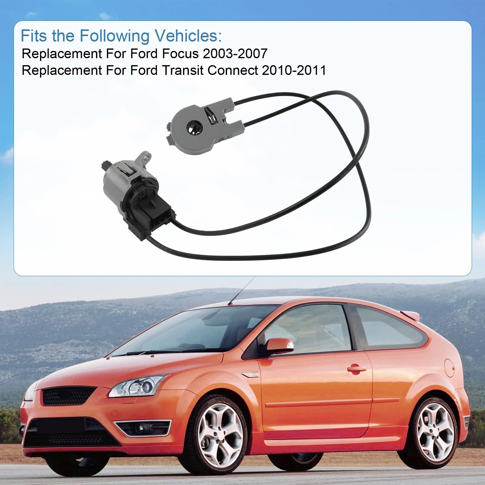 A/C Heater Mode Selector Switch with Cables for Ford Focus