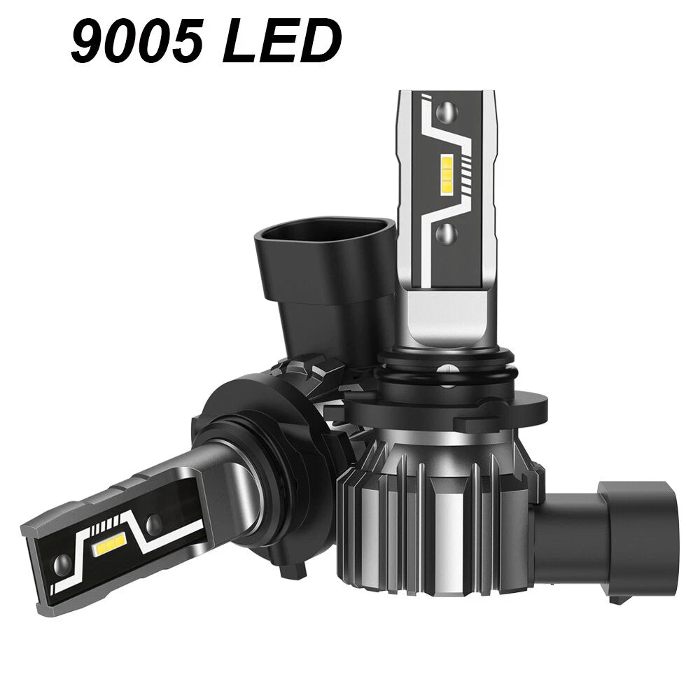 2X 9005 HB3 LED Headlight Bulbs for