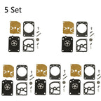 Set of 5 Carburetor Gasket Repair Kit for Stihl TS410 TS420 (RB-151)