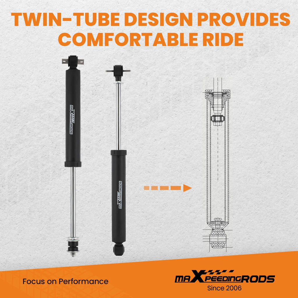 3" Lift Kit with Nitrogen Shocks for Jeep Cherokee XJ (1984–2001)