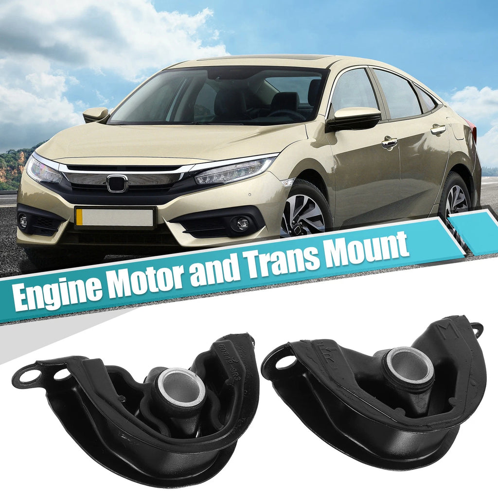 Set of 2 Engine Lower Motor Mounts for Honda Civic (1992–2000)