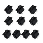 2 Pin ON OFF 10 x Toggle Switch for Cars Trucks Boats