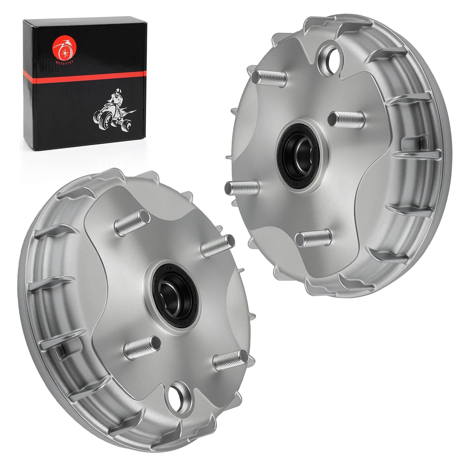 2 x Front Brake Drum for Honda Rancher 350 (2000–2006)