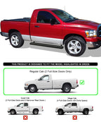 iBoard Running Boards for Dodge Ram 1500 2500 3500 (2002-2008) 6in Black