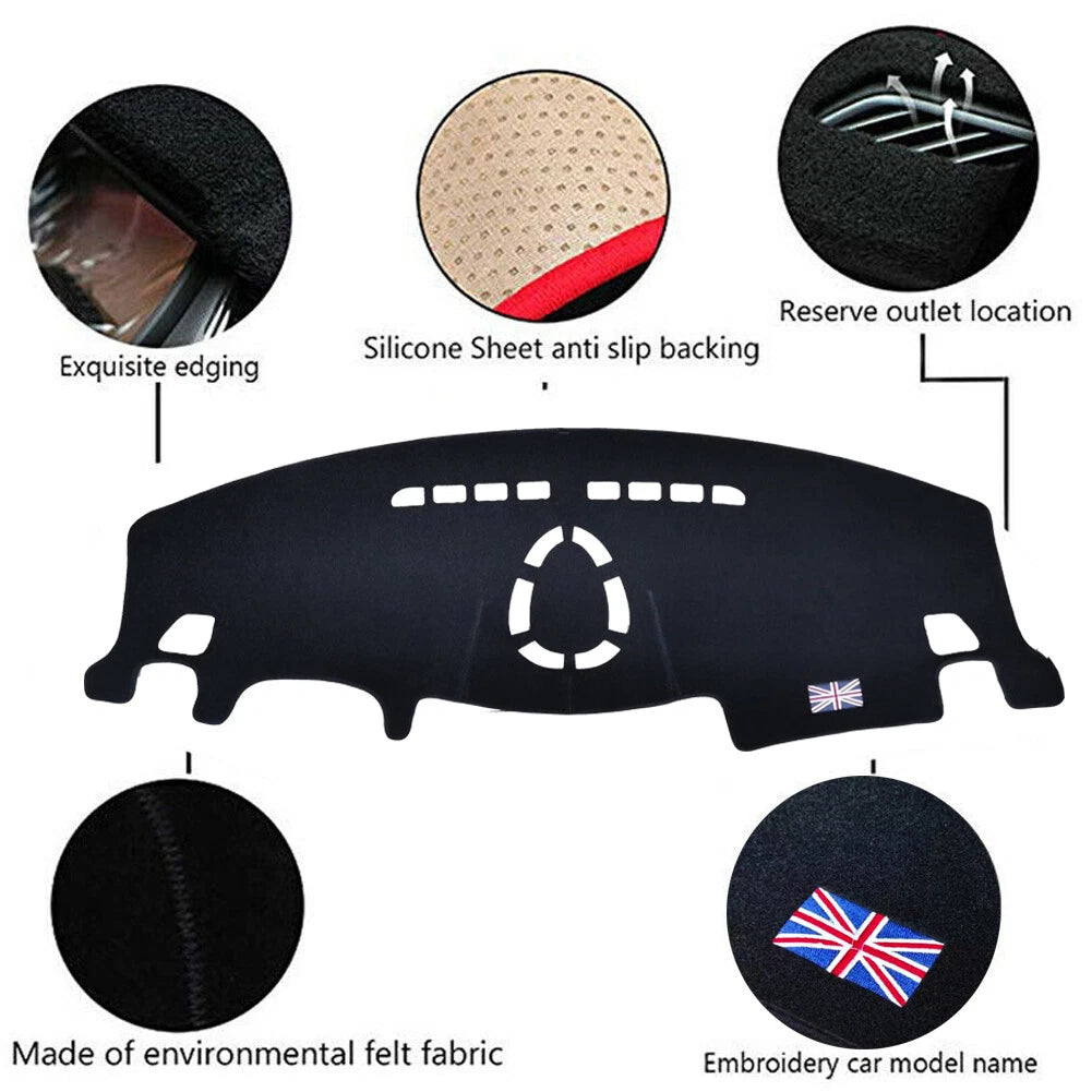 Dashboard Dash Mat Anti-Sun Cover Pad for MINI Cooper F54 (2016–2022)