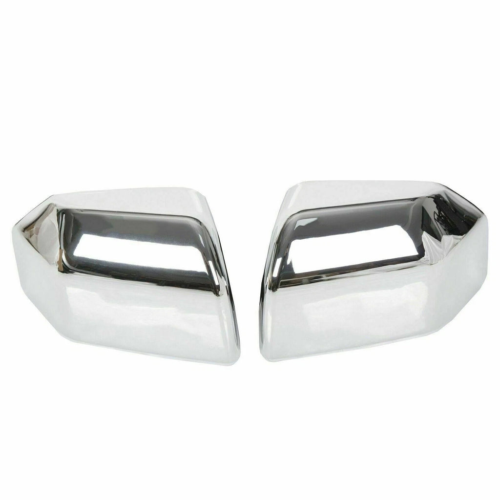 Set of 2 Chrome Side View Mirror Covers for Ford F-150 (2015–2020)
