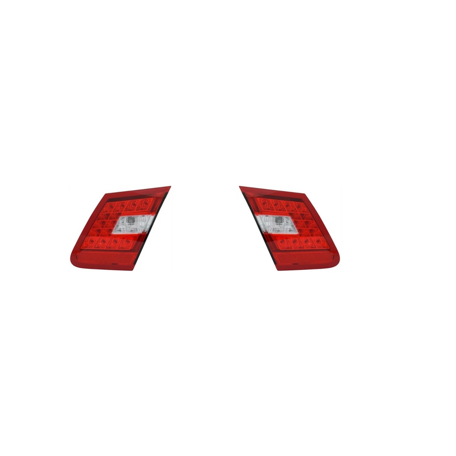 Set of 2 Inner Tail Light Lamps for Mercedes Benz W212 E350 E63 AMG (2010–2016)