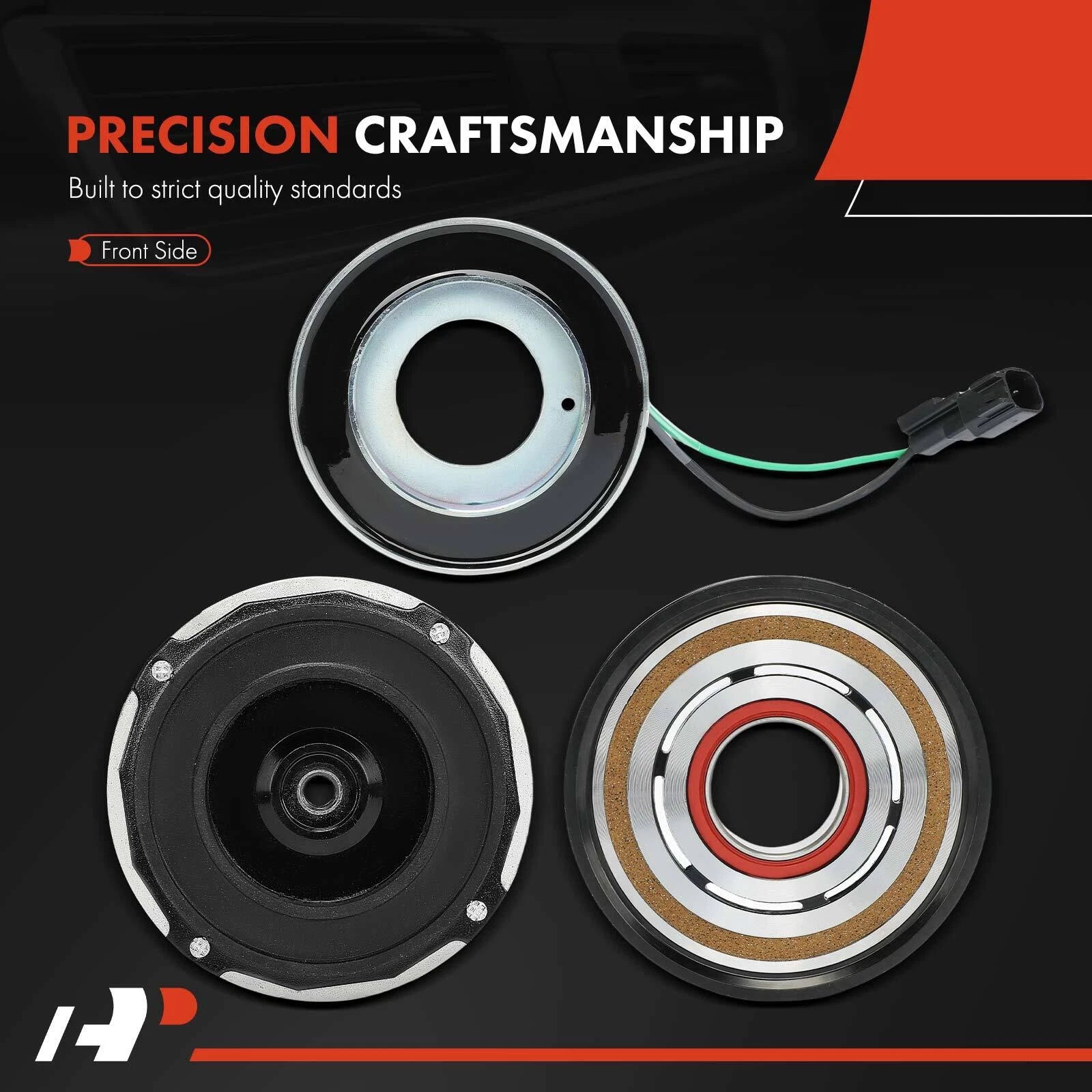 A/C Compressor Clutch Kit for Ford Edge Lincoln Nautilus (2015–2023)
