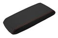 Leather Console Lid Pull Over Cover for Chevrolet Equinox (2005–2009) Red Stitch