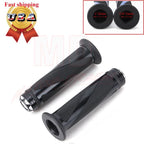 Rubber Gel Hand Grips for Honda Suzuki Kawasaki Yamaha (7/8")