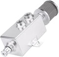 1L Aluminum Baffled Oil Catch Can for Universal Applications (2 Port)