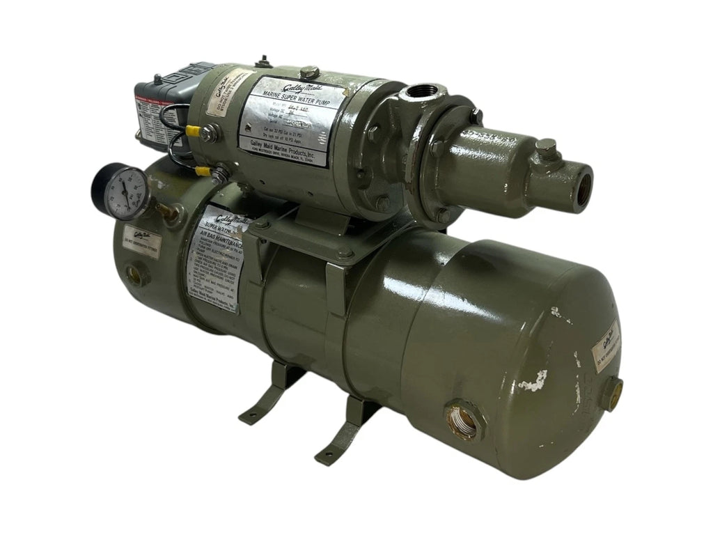 Galley Maid Water Pressure Pump w/ Accumulator Tank 7 GPM 24V MR Series