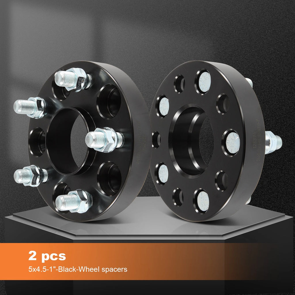 2X 1" Wheel Spacer for 5x4.5 Bolt Pattern (HubCentric)