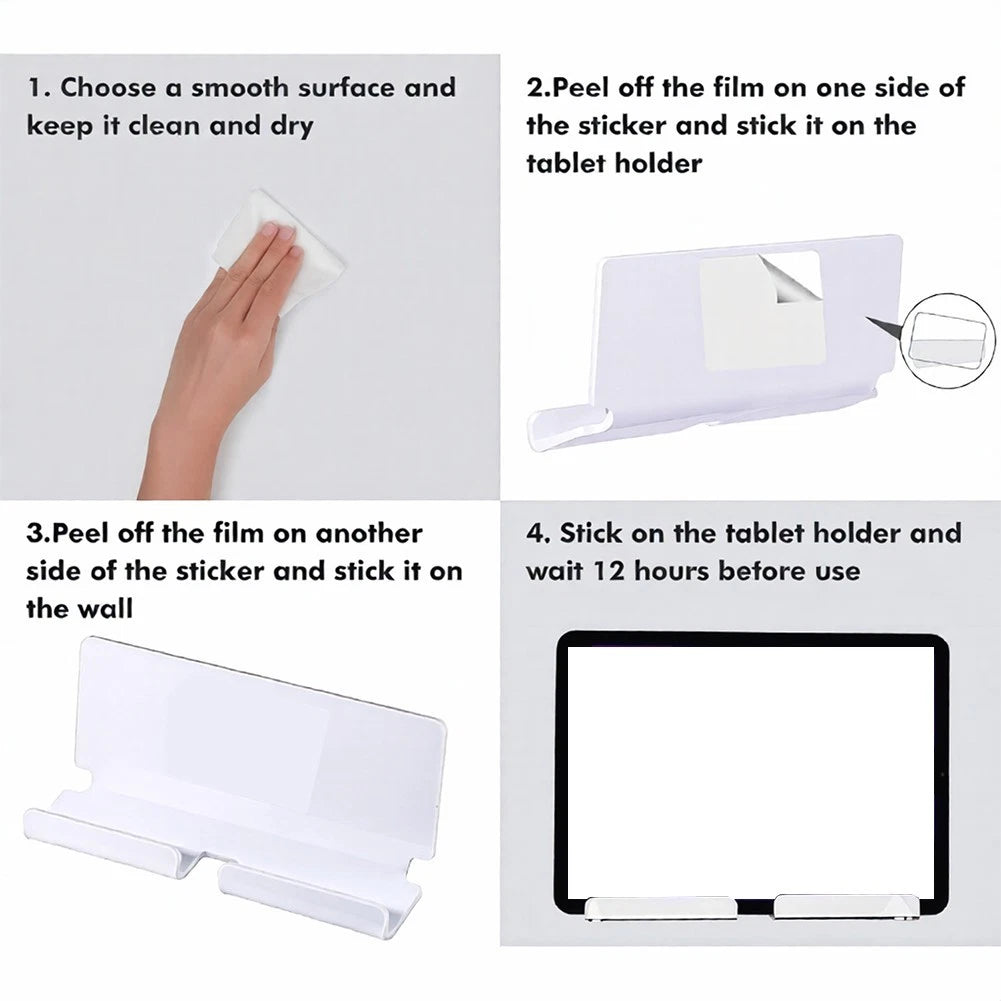 Acrylic Wall Mount Holder for Easy Charging (Universal Fit)