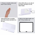 Acrylic Wall Mount Holder for Easy Charging (Universal Fit)