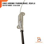 Rear Left Parking Brake Cable for Toyota Hilux LN85 LN90 (88-96)