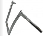 1 1/4" Pointed Top Handlebar for FAT BAGGERS (Chrome, 14")