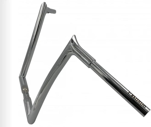 1 1/4" Pointed Top Handlebar for FAT BAGGERS (Chrome, 14")
