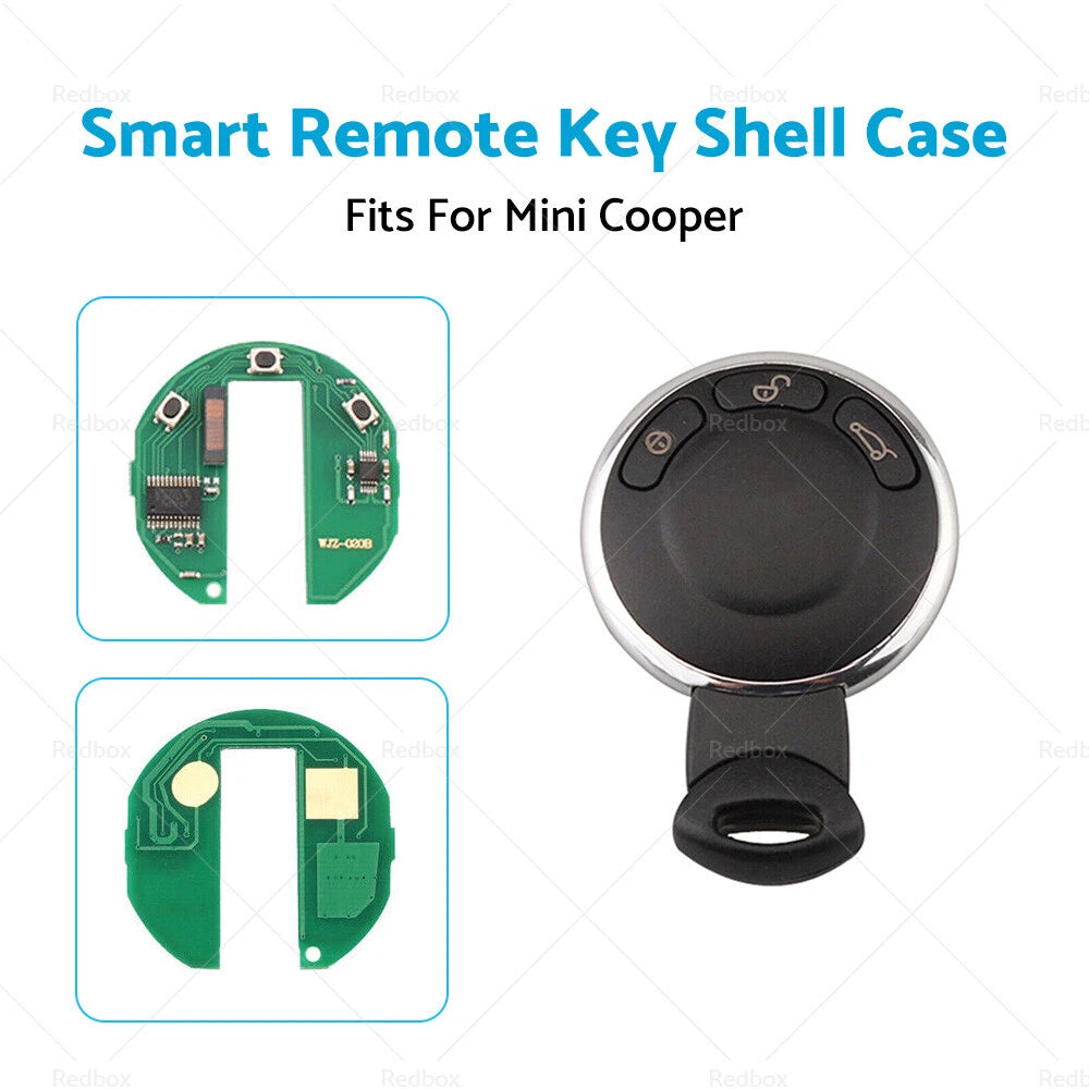 Smart Remote Key Shell Case for Mini Cooper JCW S R56 (2007–2013)