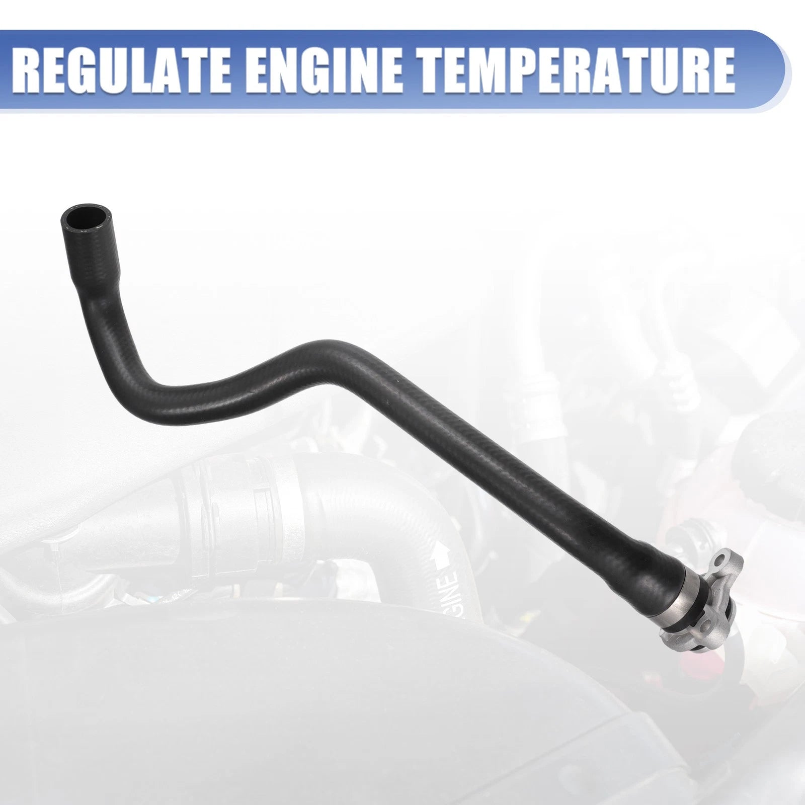 Heater Hose Radiator Expansion Tank Pipe for BMW X5 X6 (2015–2018) No. 11537649409