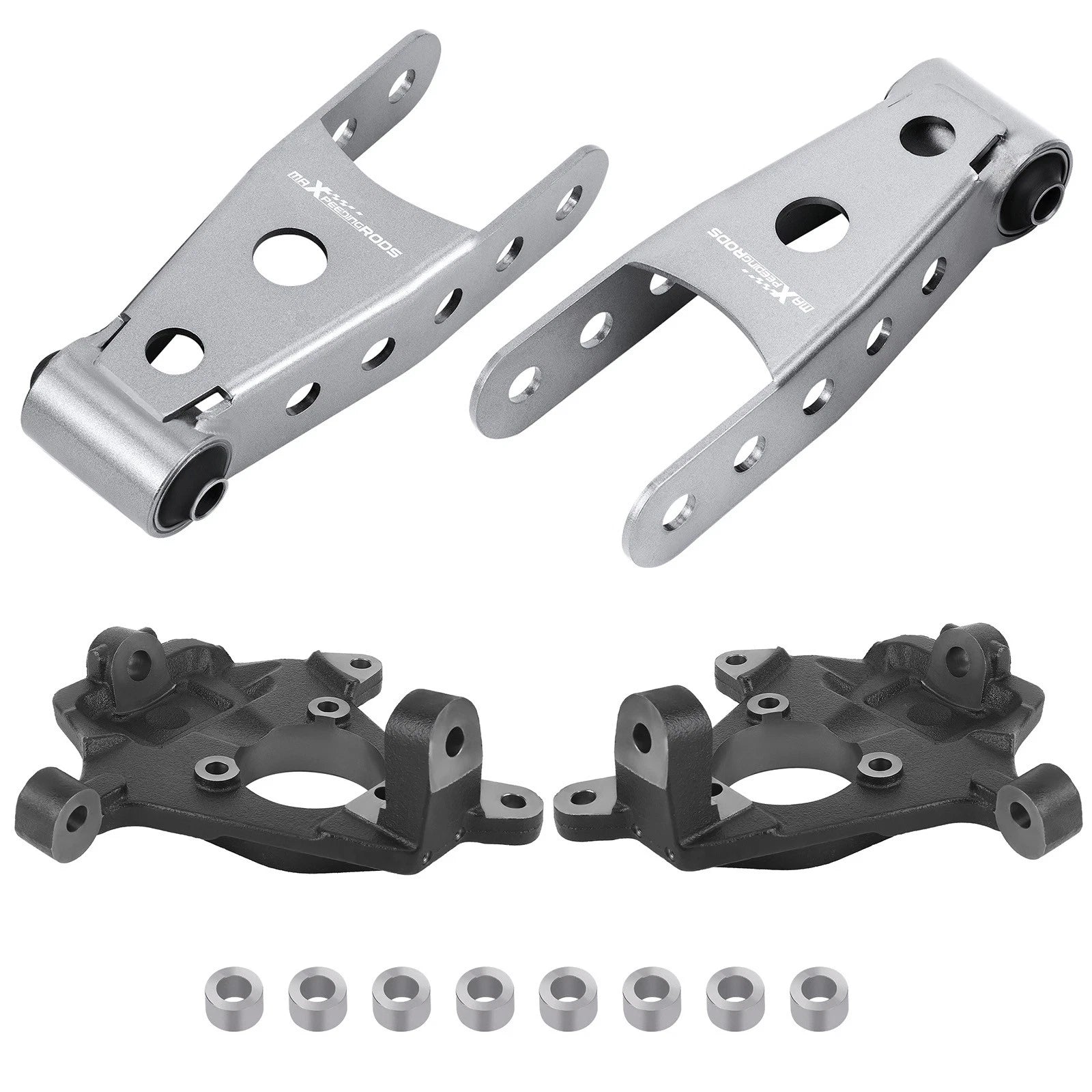 2" Lowering Kit w/Shackles for Chevy Silverado GMC Sierra (2007–2013) 2WD 4WD