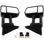 Black Side Mirror Pair for GMC C/K 1500 2500 3500 (1988–1998)