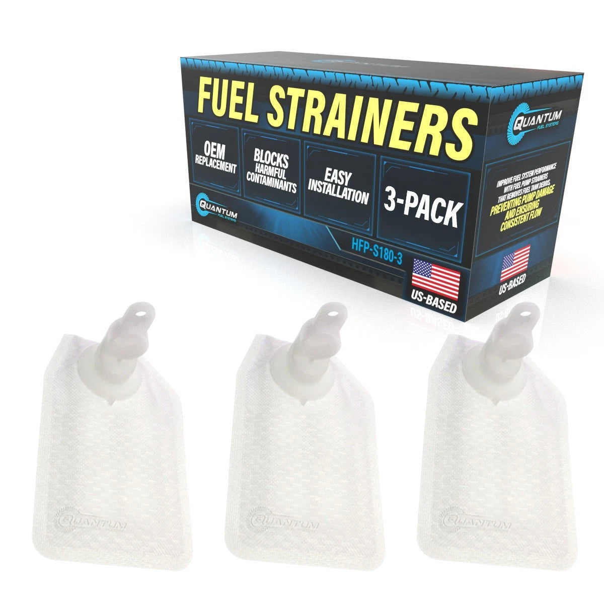3X Fuel Pump Filter Strainers for Yamaha WR250F (2015–2023) #33D-13907-00-00