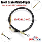Front Brake Cable for Honda TRX70 (1986–1987) Replaces 45450-HB2-000
