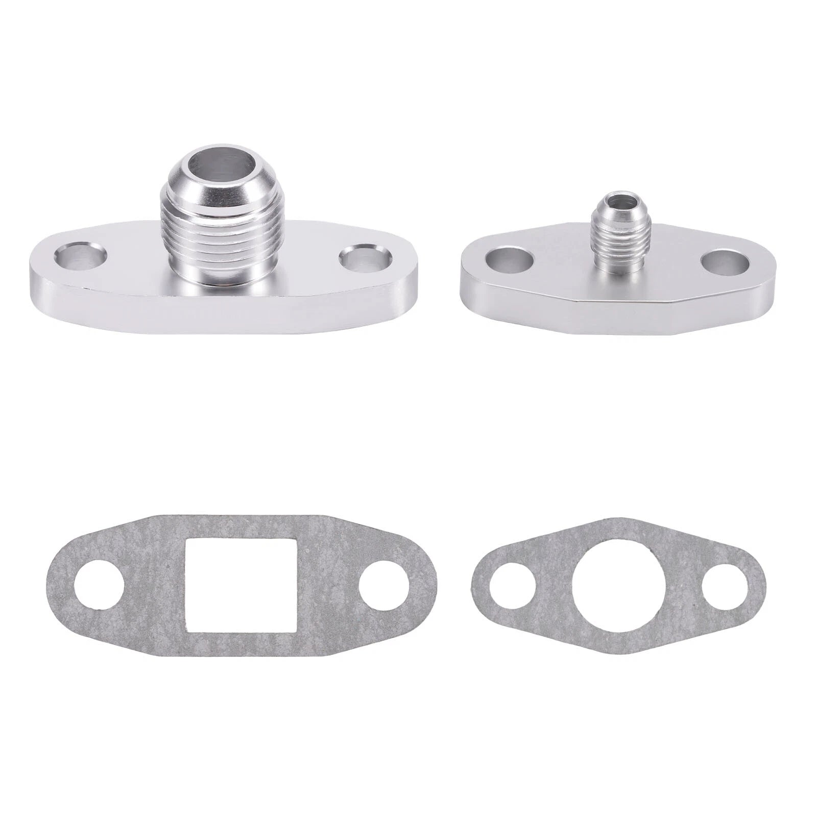 V-Band Flange Turbo for T3 T04e (420hp) Oil Feed and Drain Lines