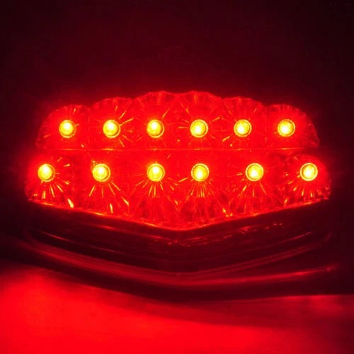 Integrated LED TailLight Turn Signals for Kawasaki Ninja 250R EX250 (2008–2012)