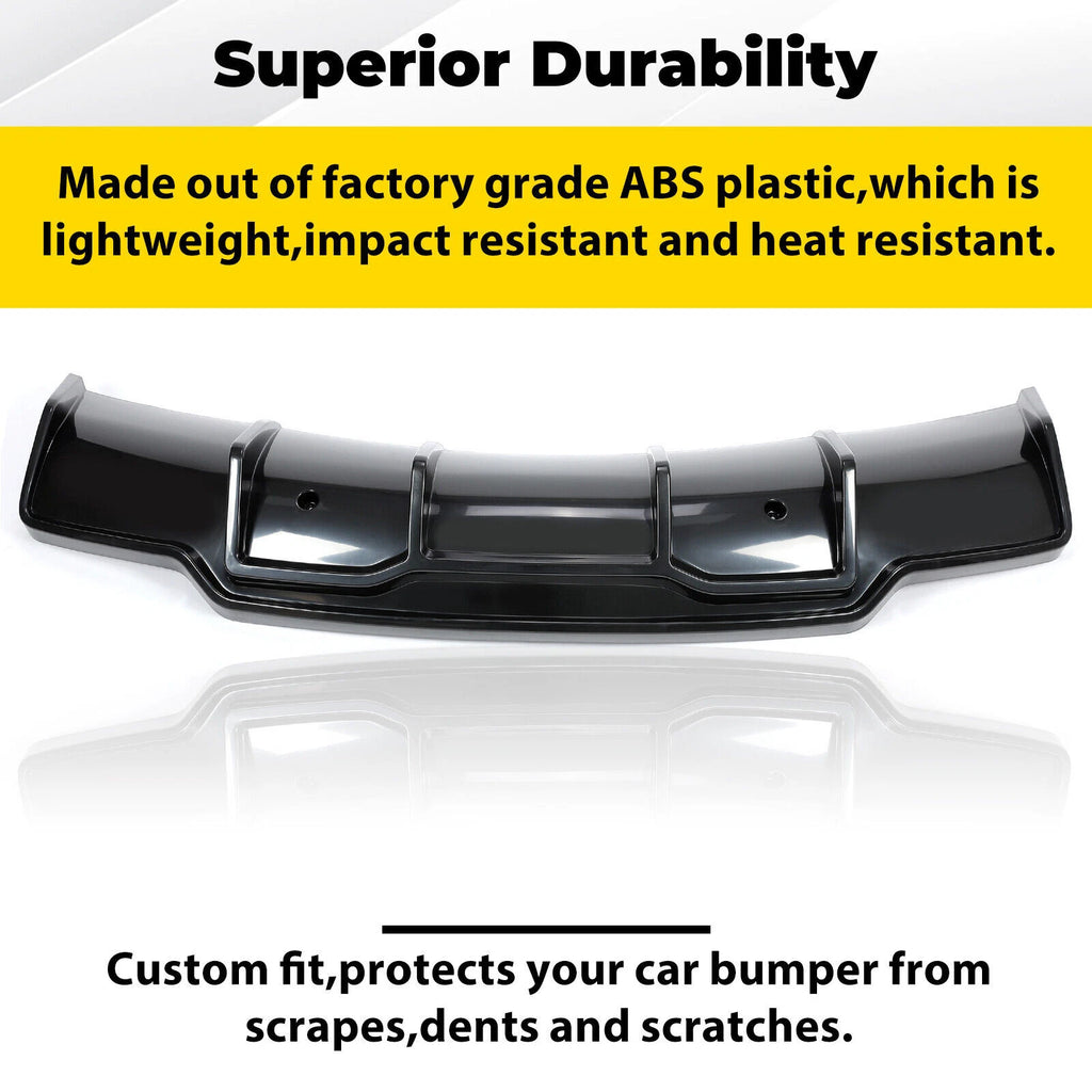 Rear Bumper Lip Diffuser Kit for Tesla Model 3 (2017–2023)