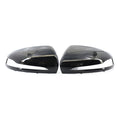 Pair Rearview Mirror Housing for Mercedes-Benz C E S CLS GLC Class (2015–2023) Gloss Black