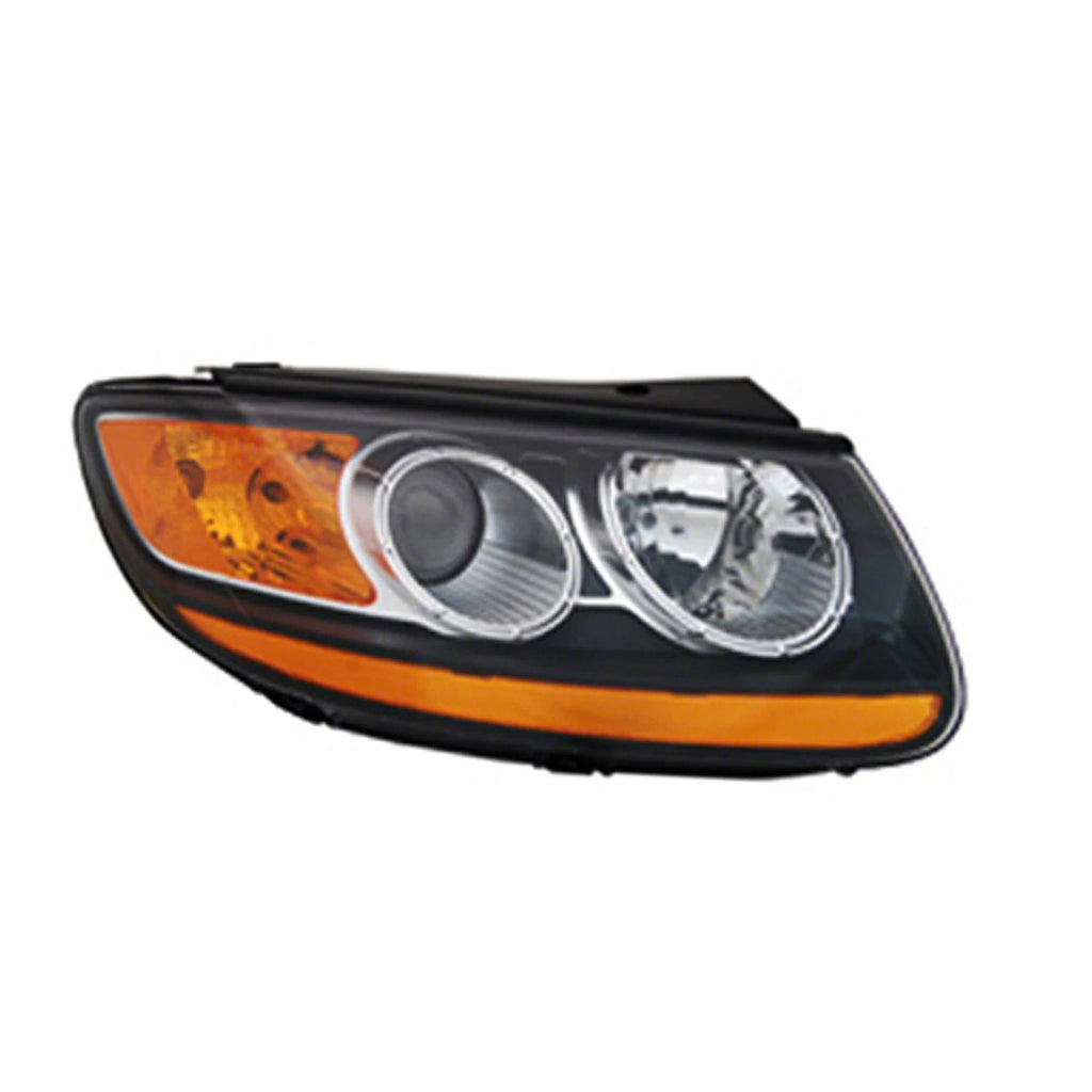 Replacement Passenger Side Head Light Assembly with 1 Signal Socket for Toyota